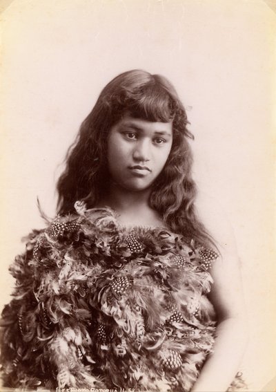 Donna Maori, Rotorua, Nuova Zelanda da Arthur James Iles